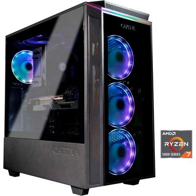 CAPTIVA Gaming-PC "Highend Gaming R77-526", schwarz, ohne Betriebssystem, 64 GB RAM 2000 GB SSD, Computer