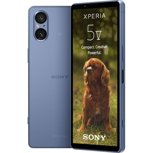 "SONY Smartphone ""XPERIA 5V"" Mobiltelefone blau Smartphone Android"