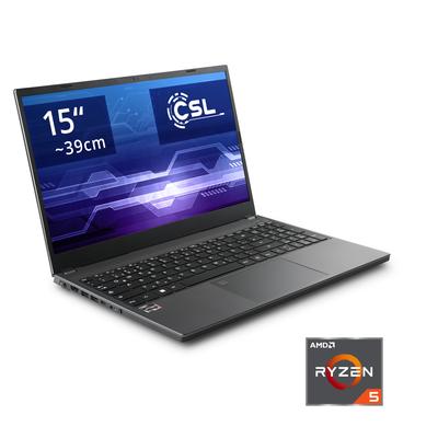 CSL Notebook "R'Evolve C15 5500U/64GB/4000GB/Windows 11 Home" Notebooks Gr. 4000 GB SSD, silberfarben (silber) 15" Notebook