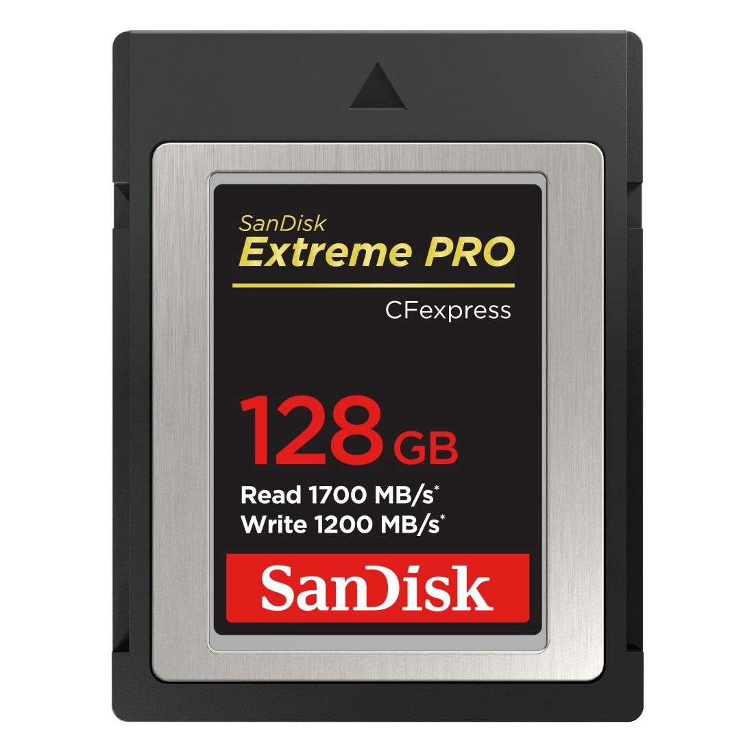 SANDISK Speicherkarte "CF Extreme PRO CFexpress, Typ B", schwarz, 128 GB, Speicherkarten Image