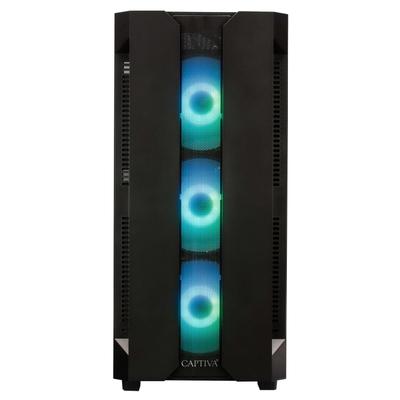CAPTIVA Gaming-PC "Ultimate Gaming R80-158", schwarz, ohne Betriebssystem, 16 GB RAM 1000 GB SSD, Computer