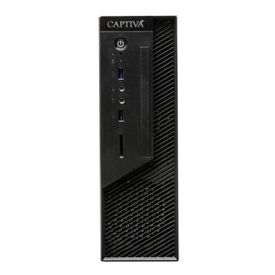 CAPTIVA Business-PC "Workstation I73-021", schwarz, Microsoft Windows 11 Pro (64 Bit), 16 GB RAM 250 GB SSD, Computer