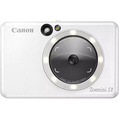 CANON Sofortbildkamera "Zoemini S2" Fotokameras weiß (perlweiß) Digitalkameras