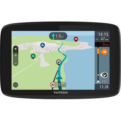 TOMTOM PKW-Navigationsgerät "GO CAMPER Tour" Navigationsgeräte schwarz Mobile Navigation