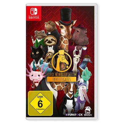 PQUBE Spielesoftware "Lord Winklebottom Investigates", bunt, Nintendo Switch, Games