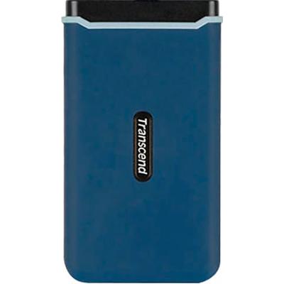 TRANSCEND externe SSD "ESD370C Portable 1TB" Festplatten Gr. 1 TB, blau SSD Festplatten