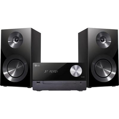 LG Microanlage "CM2460DAB", schwarz, B:38cm H:37,8cm T:40cm, Radios Image