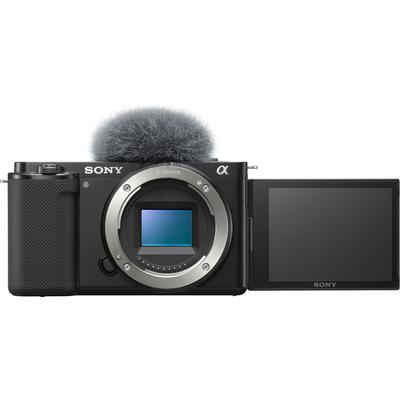SONY Systemkamera "ZV-E10" Fotokameras schwarz Systemkameras