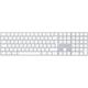 APPLE Apple-Tastatur "Magic Keyboard MQ052D/A" Tastaturen grau Bluetooth Tastatur