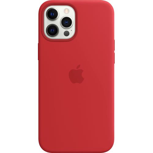 "APPLE Smartphone-Hülle ""iPhone 12 Pro Max Silicone Case"" Hüllen Gr. iPhone 12 Pro Ma, rot (red) Smartphone Hülle"