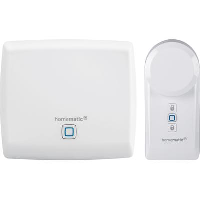 HOMEMATIC IP Smart-Home Starter-Set "Access Point + Türschlossantrieb (Set)", weiß, Smart-Home-Stationen