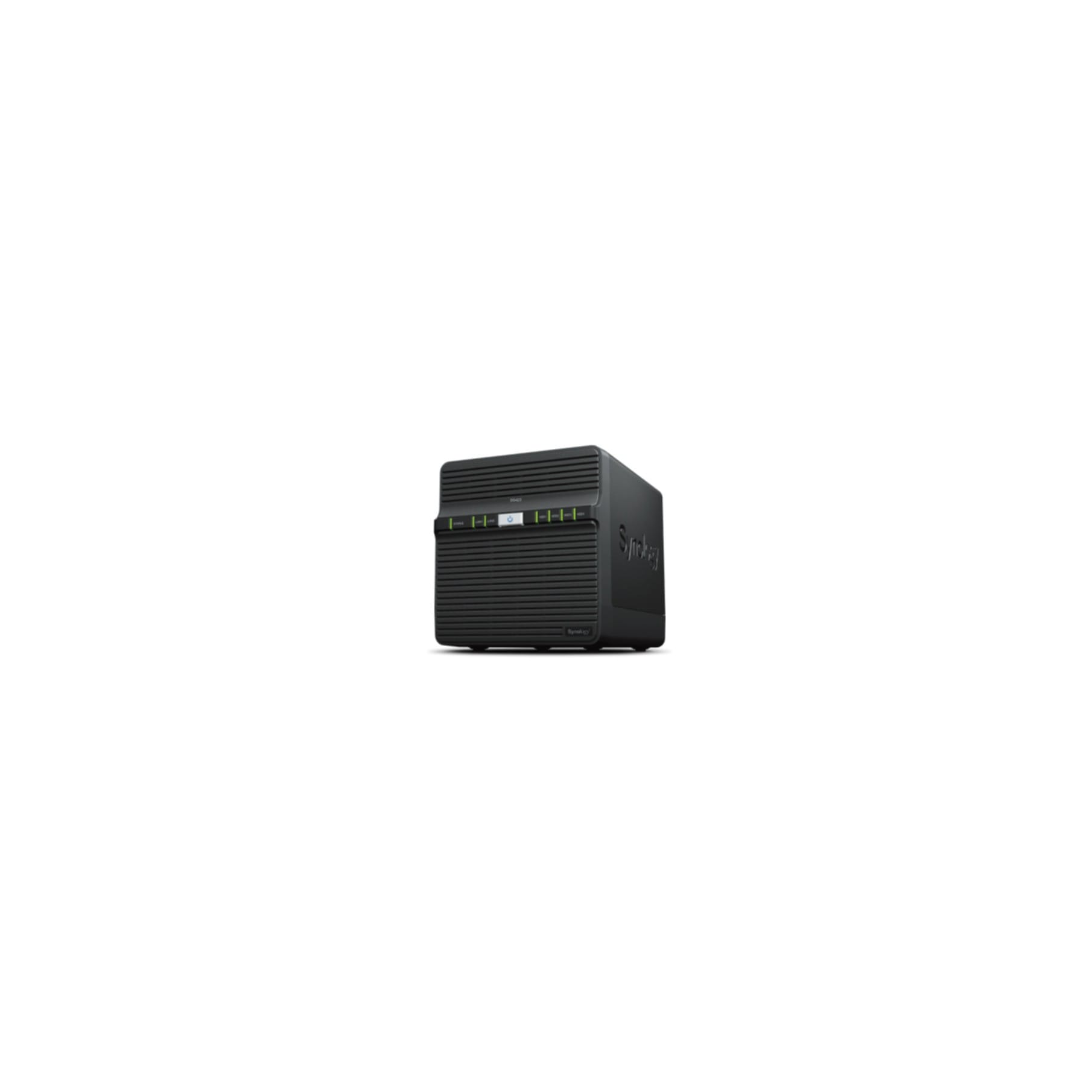 SYNOLOGY NAS-Server "DS423", schwarz, B:29cm H:23,6cm T:24,9cm, NAS-Server Image