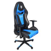 SADES Gaming-Stuhl Orion schwarz/blau, Kunstleder, ergonomischer Gamingstuhl Stühle Gr. 1 St., blau (blau, schwarz, blau) Gamingstühle
