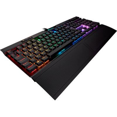 CORSAIR Gaming-Tastatur "K70 RGB MK.2 LOW PROFILE RAPIDFIRE" Tastaturen schwarz Gaming Tastatur