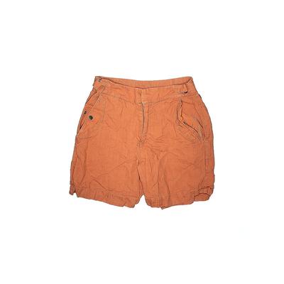 Athleta Athletic Shorts: Orange Solid Activewear - Women's Size 8