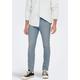 Slim-fit-Jeans ONLY & SONS "ONSLOOM SLIM LBD 8263 AZG DNM NOOS" Gr. 32, Länge 30, blau (light blue denim) Herren Jeans Slim Fit