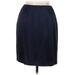 Nicole Miller New York City Casual Skirt: Blue Solid Bottoms - Women's Size 6