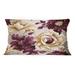 East Urban Home Royal Victorian Flourish Victorian Pattern V - Floral Printed Throw Pillow Polyester/Polyfill blend | 12 H x 20 W x 5 D in | Wayfair