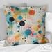 East Urban Home Multicolor Dance Polka Dots Pattern III - Polka Dots Printed Throw Pillow Polyester/Polyfill blend | 16 H x 16 W x 5 D in | Wayfair