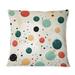 East Urban Home Geometric Harmony Polka Dots Pattern III - Polka Dots Printed Throw Pillow Polyester/Polyfill blend | 16 H x 16 W x 5 D in | Wayfair