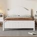 Alcott Hill® Breyton Platform Bed Wood in White/Brown | 39 H x 62.6 W x 85.1 D in | Wayfair 45D2964245D644B8AA7B76B49DD8990C