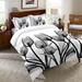 Wildon Home® Boarstall Microfiber Duvet Cover Microfiber in Black/White | Queen Duvet Cover | Wayfair 5F54FFCD30CC48D1A7CB7D7AD1F0756A