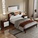 George Oliver Huberdina 3 Piece Bedroom Set Upholstered/Metal in Brown | 39.4 H x 56.1 W x 81.3 D in | Wayfair 5D0DF8AF46A543FFB452C7D4B0CB38BC