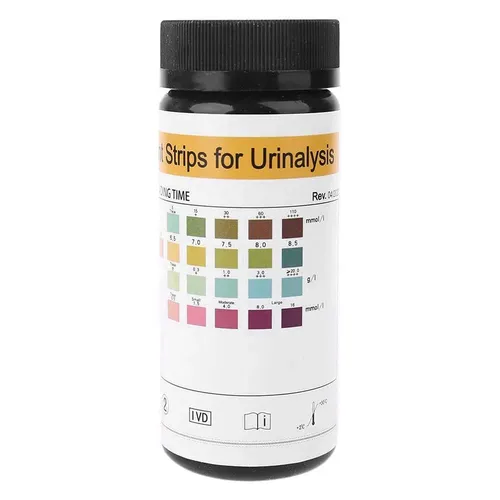 Vansful In-vitro-Urintest 4 Test gegenstände: Glukose, pH, Protein, Keton körper Urinproben-Teststreifen Profession elles Test papier