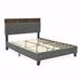 Queen Size Bed Frame with Headboard,Storage & USB Ports & Outlets,No Box Spring Needed,Bed Frame Furniture