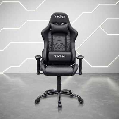 Sport Ergonomic High Back Racer Style PC Gaming Chair, Black