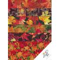 HERBST-Stoffpaket HARMONIES, HERBSTBLÄTTER, 6 Streifen 15 cm x 55 cm Nr. 231056