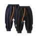 CSCHome Toddler Boys Pants Winter Warm Cotton Sweatpants Lightweight Kids Boys Sweatpants for 2-13Y