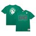 "Men's Mitchell & Ness Kelly Green Boston Celtics Hardwood Classics Team OG 2.0 Premium Vintage Logo T-Shirt"