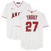 Mike Trout Los Angeles Angels Autographed White Nike Replica Jersey with "Millville Meteor" Inscription