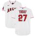 Mike Trout Los Angeles Angels Autographed White Nike Authentic Jersey with "14, 16, 19 AL MVP" Inscription