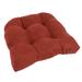 19-inch U-Shaped Microsuede Chair Cushion (Set of 1, 2, or 4)