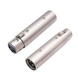 Htovila Audio Connector Female Cable Adapter Pin Female Cable Male Audio Converter Alloy Shell 3 Converter Zinc Alloy XLR Adapter 2pcs Male Female Adapter XLR Male Female XLR Female Male 3 Pin Female