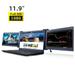 OWSOO Monitor inch Laptop Screen 1920 * Laptop Screen inch Portable Monitor 1920 * 1080 Resolution Easy Installation 1080 Resolution Easy Portable Monitor Laptop BUZHI * 1080 Resolution HUIOP