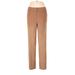 J. McLaughlin Dress Pants - High Rise: Brown Bottoms - Women's Size 10