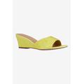 Women's Coralie Sandal by J. Renee in Yellow (Size 10 M)