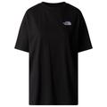 The North Face - Women's S/S Essential Oversize Tee - T-shirt size L, black