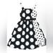 Disney Dresses | Disney Parks The Dress Shoppe Minnie Mouse Black And White Polka Dot Dress 3x | Color: Black/White | Size: 3x