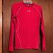Under Armour Shirts | Men's Under Armour Red Compression Shirt Size Medium | Color: Gray/Red | Size: M