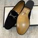 Gucci Shoes | Gucci Black Horsebit Suede Loafer | Color: Black | Size: 7.5