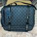 Gucci Bags | Gg Messenger Bag Premium | Color: Black/Silver | Size: Os