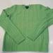 Polo By Ralph Lauren Shirts & Tops | Girl’s Polo Ralph Lauren Cashmere Cableknit Sweater | Color: Green | Size: Xlg