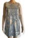 Free People Dresses | Free People | Silver Sequin Dress | Size 10 | Color: Silver | Size: 10