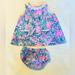 Lilly Pulitzer Dresses | Lilly Pulitzer Toddler Shift With Bloomer. | Color: Pink | Size: 12-18mb