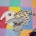Carhartt One Pieces | 3 Carhartt Long Sleeve Onesies, Size 9 Months, Nwot | Color: Tan/White | Size: 9mb