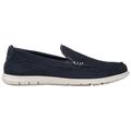 Clarks Herren Flexway Step Flacher Slipper, Navy Suede, 43 EU